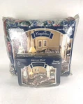 American Mood Percale Queen Sheet Comforter Set Savannah Floral Thomaston Usa. Fixed Price $109.99.
