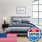 Nautica - Full/queen Bedding Set Embossed Microfiber Comforter. Fixed Price $128.91.