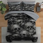 Pamnest Comforter Set King Size Skeleton Retro 7 Pcs Bedding Adults Spooky. Fixed Price $110.33.