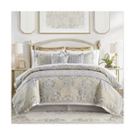 Croscill King Comforter Set, Luxe Chenille Jacquard Floral Medallion, Microfi.... Fixed Price $403.20.