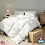 Beautyrest Goose Down Fiber Comforter Twin Size Extra Warmth 100 Cotton Fabric. Fixed Price $148.27.