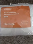 Linenspa Queen White Down Alternative Microfiber Comforter Solid Polyester. Fixed Price $39.29.