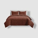 Vcny Home Orange Kaleidoscope Embossed Geometric Quilt 3-PC King Size Set. Fixed Price $28.35.