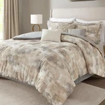 Madison Park Comforter Set-fluffy Bedding Sets-king-gray 7 Piece. Fixed Price $110.00.