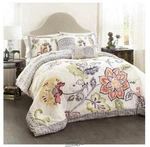 Lush D Cor Aster Quilt 5-PIECE Comforter Set Full Queen. Fixed Price $149.99.