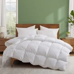 Hotel Goose Feather Comforter, 300TC 100% Cotton Cover King Queen Bed Blanket. Fixed Price $82.99.