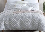 Swift Home 5 Pc Full/queen Rukai Light Gray Comforter Set New. Fixed Price $59.99.