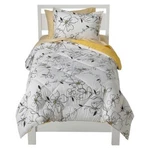 New Room Essential Sketch Floral Xl Twin Bedding Comforter Sham Sheet SET5PC. Fixed Price $49.99.