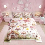 Erosebridal Pink Fairy Toddler Bedding Set,flower Comforter Girls. Fixed Price $81.59.