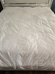 Ralph Lauren King Authentic Down Comforter 108" X 98" As Is-few Stains. Fixed Price $100.00.