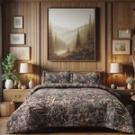 Realtree Camo Comforter 2 Piece Polycotton Rustic Farmhouse Twin Max 4. Fixed Price $58.42.