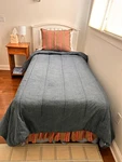 Nautica Twin 74 91 Dark Jean /chambray Comforter-set -excellent. Fixed Price $100.00.