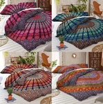 Indina Duvet Doona Cover Comforter Mandala Hippie Bohemian Queen Quilt Set. Fixed Price $43.99.