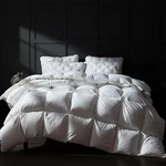 Luxury King Size Goose Down Comforter Ultra-soft All Season Bedding. Fixed Price $316.99.