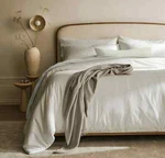 Boll & Branch 3 Piece Comforter Set 100% Organic Cotton - 4 Colors Available. Fixed Price $89.99.
