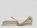Blanket King 100% Organic Cotton Ivory Natural Crepe Weave Usa Eco. Fixed Price $165.00.