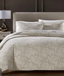 Hotel Collection Foglia F/ Queen Floral Duvet COVER+2SHAMS Set,natural-brand New. Fixed Price $239.99.