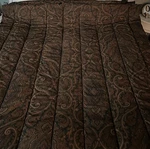 Vtg Ralph Lauren Comforter Brianna Elizabeth Paisley Blue Green Twin Sateen Usa. Fixed Price $79.99.