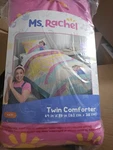 Ms. Rachel Twin Comforter. Fixed Price $55.00.