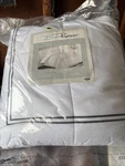 Bello Russo All Season Down Alternative Comforter With Graphite Border. Fixed Price $38.24.