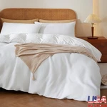 Egyptian Cotton Duvet Cover King Set Waffle Weave Soft Durable 8 Ties Oeko-tex. Fixed Price $78.23.