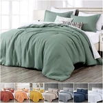 Chezmoi Collection Wilmer 3-PIECE Waffle Weave All Season Bedding Comforter Set. Fixed Price $49.99.