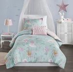 Mi Zone Kids Mermaid Comforter Set Full Queen 4PC Bedding Nwt. Fixed Price $21.99.