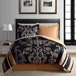 Lanwood Home Sabrina Reversible 6 Piece Bed Bag Comforter Set King. Fixed Price $70.30.