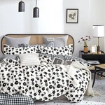 Hepburn Black/white Floral 100% Cotton Reversible Comforter Set King Farmhouse. Fixed Price $118.15.
