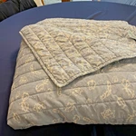 Ralph Lauren Chaps Bramley Quilt Set 3 Pc Queen Or Full 2 Shams - Blue. Fixed Price $66.00.