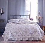 Rachel Ashwell Simply Shabby Chic Lavender Lilac Purple Quilt & Sham Set Twin. Fixed Price $129.99.
