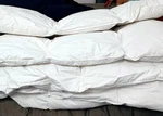 Queen Goose Down Feather White Cotton Comforter Duvet Insert All Season Fluffy. Fixed Price $55.00.