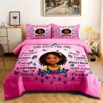 Grat Tioc Black Girl Comforter Set Full Kids Teens, God Says You Are. Fixed Price $98.01.