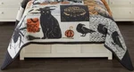 Halloween Comforter/duvet Full Queen Bedding Set With 1 Sham Never Used. Fixed Price $71.99.