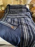 Frye 3-PIECE Luxurious Queen Quilt Set Navy. Fixed Price $85.00.