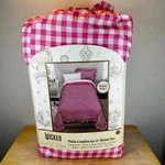 Wicked X Katie Kime Comforter Sham Set Twin Pink Gingham Glinda The Good Nwt. Fixed Price $32.88.