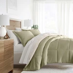 Reversible Comforter Bedding Set W/ Patterned Sheets Twin Size Cozy Sleep New. Fixed Price $43.96.