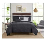 10 Piece Bed Bag Comforter Set Textured Machine Washable Microfiber Gray. Fixed Price $100.00.