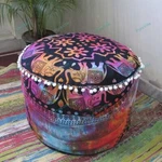 22 Indian Mandala Ottoman Yoga Cover Footstool Pouffe Ethnic Decor. Fixed Price $32.36.