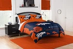 Northwest Nfl Denver Broncos Hexagon Comforter & Sham Set. Fixed Price $64.99.