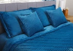 Letom Flannel Warm & Cozy 6 Pc Bedding Set, Duvet Cover/comforter, Ribbed Velvet. Fixed Price $41.99.