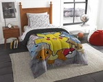 Northwest Pokemon Bed Bag Set, Twin, Battle Squad. Fixed Price $55.40.