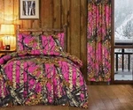 3 Pc Twin Size Woods Hi Viz Pink Camo Sheets Set (no Comforter). Fixed Price $29.72.