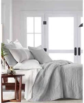Hotel Collection Dobby Diamond Luxury Textured Quilted Coverlet Grey King $420. Fixed Price $119.99.