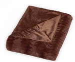 Cathay Home Luxe Faux Fur Mink Ultra-soft Embossed Bedding Blanket -king Caramel. Fixed Price $49.99.