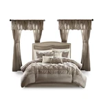 Madison Park Essentials Room In Bag Faux Silk Comforter Set -... Usa Fast Ship. Fixed Price $191.77.