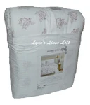 Shabby Chic Mauve Floral Full Queen Comforter Set Cotton And Woven Fabric Fringe. Fixed Price $159.99.