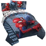 Jay Franco Marvel Spiderman Crawl 4 Piece Twin Bed Set - Includes Reversible. Fixed Price $89.63.
