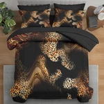Pamnest Comforter Set Queen Size, Colorful Retro Leopard 7 Pcs Bedding Kids. Fixed Price $86.83.
