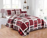 Mk Collection 4PC Full/queen Size Reversible Quilted Bedspread Coverlet Set P.... Fixed Price $43.59.